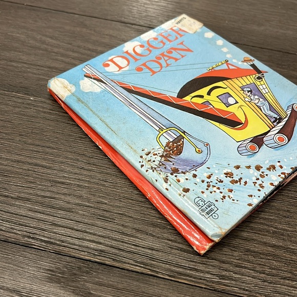 Digger Dan Willy Woo-oo-oo collectible Whitman Tell a tale books rare and nice - Picture 15 of 16
